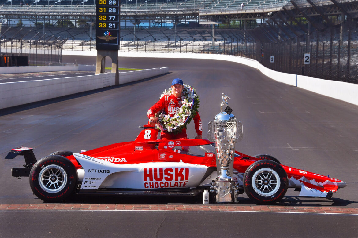 Marcus Ericsson starts his Indy 500 Trophy Tour in Sweden
